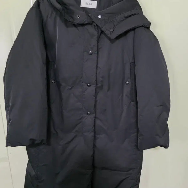 [BUNJANG] SJ SJ Black Long Padded Coat - Size M / SJ SJ 블랙 롱패딩 M사이즈