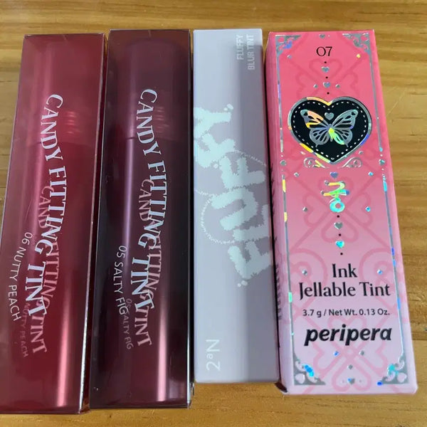 [BUNJANG] Peripera Kiss Me 2-in-1 Tint Bundle Set / 페리페라 키스미 투에이엔 틴트 일괄