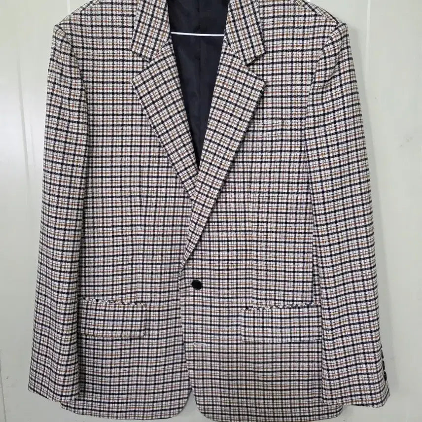 [BUNJANG] System Homme Gun Club Check Oversized Blazer Jacket / (새제품)시스템 옴므 건클럽 체크 오버사이즈 블레이저 자켓
