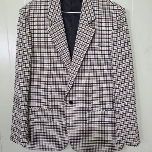 [BUNJANG] System Homme Gun Club Check Oversized Blazer Jacket / (새제품)시스템 옴므 건클럽 체크 오버사이즈 블레이저 자켓