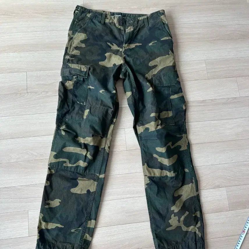 [BUNJANG] Carhartt Regular Cargo Pants Camo 30x32 / 칼하트 레귤러 카고팬츠 카모 30x32