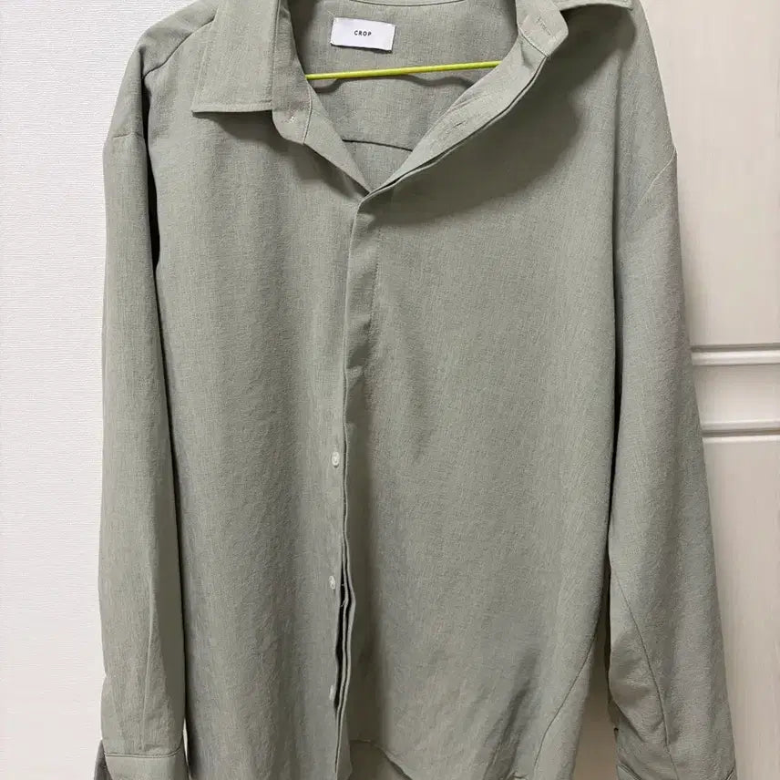 [BUNJANG] Unisex Green Shirt / 남녀공용 그린 셔츠
