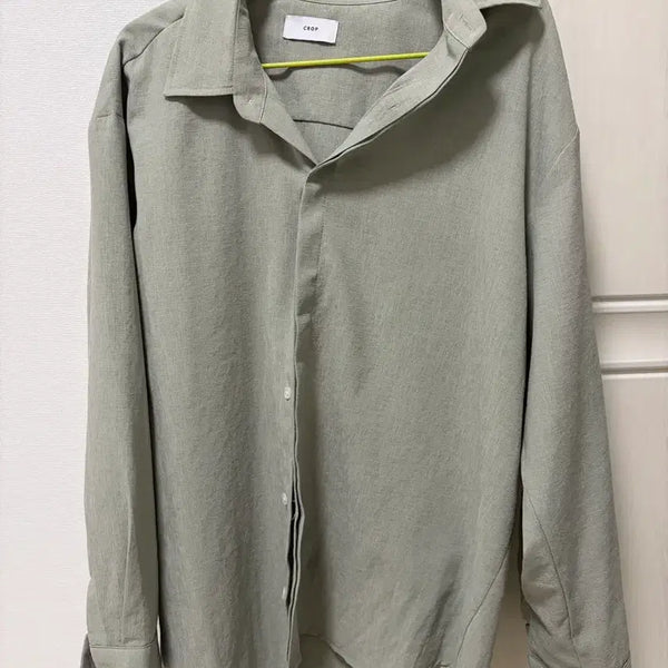 [BUNJANG] Unisex Green Shirt / 남녀공용 그린 셔츠
