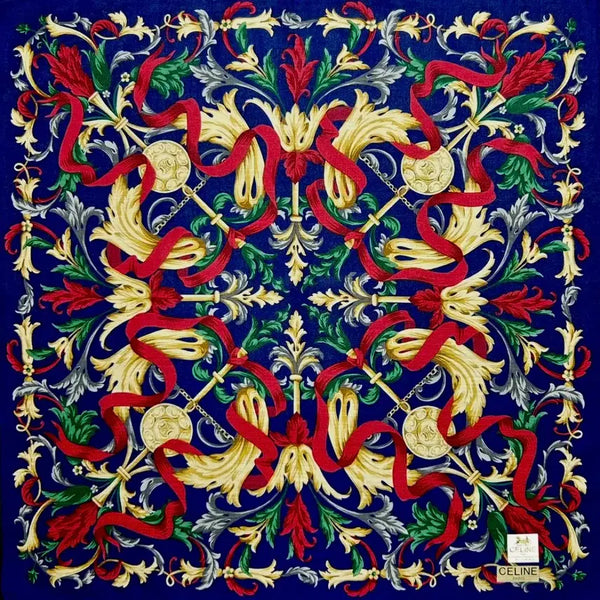[BUNJANG] Celine Petit Scarf Cotton / 셀린느 손수건  쁘띠 스카프
