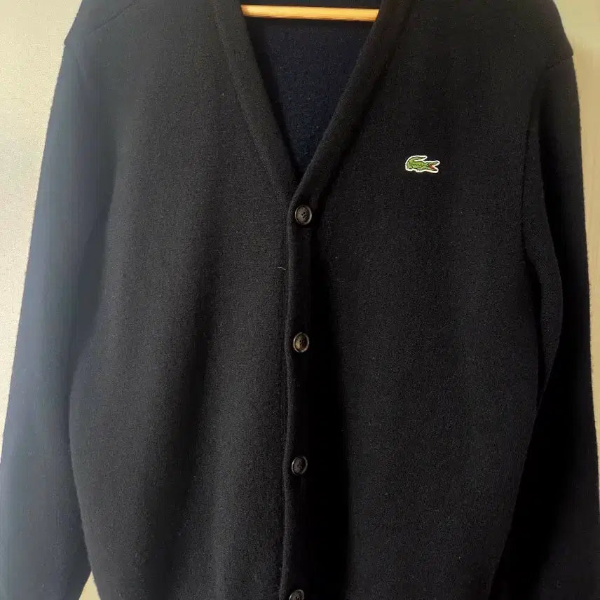 [BUNJANG] Lacoste Wool Cardigan Size 5 (105) / 라코스테 방모가디건  5사이즈(105)판매합니다
