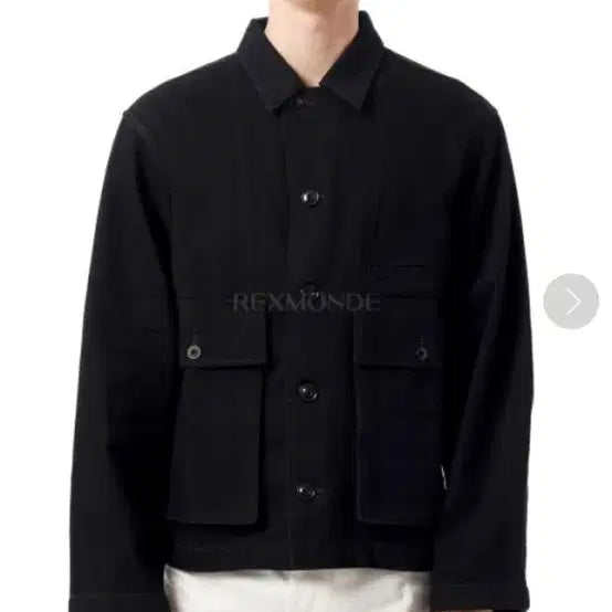 [BUNJANG] Lemaire Black Boxy Jacket XL / 르메르 박스 자켓 XL 팔아요
