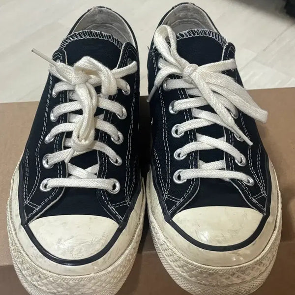 [BUNJANG] Converse Chuck 70 Low Black Standard Size 250 / 컨버스 척 70 로우 블랙 - 스탠다드 250