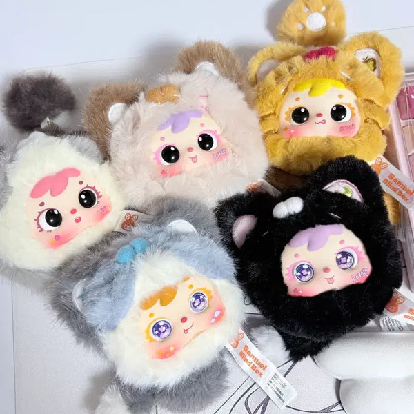 [BUNJANG] Samuel Cat Keychain Plush / 사무엘 야옹야옹 키링 인형