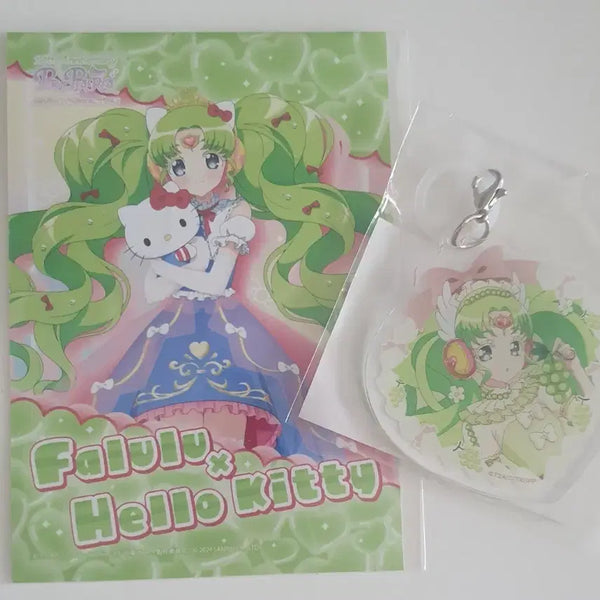 [BUNJANG] PriPara x Sanrio Marukuji Paruru Keyring & Postcard Bundle Set / [일괄] 프리파라 산리오 마루쿠지 파루루 키링 엽서