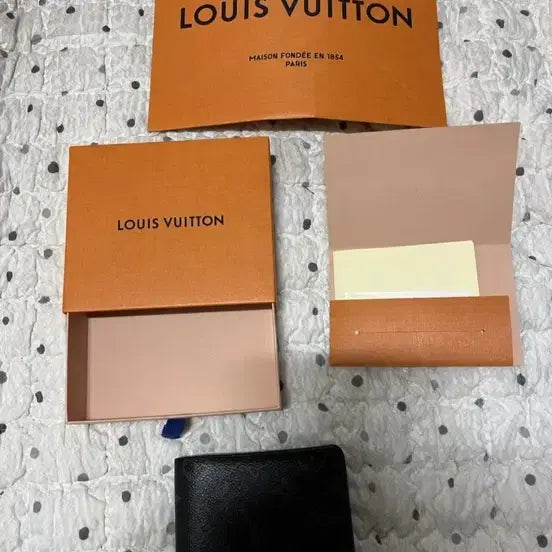 [BUNJANG] Louis Vuitton Black Monogram Bifold Wallet / 루이비통 블랙 모노그램 반지갑