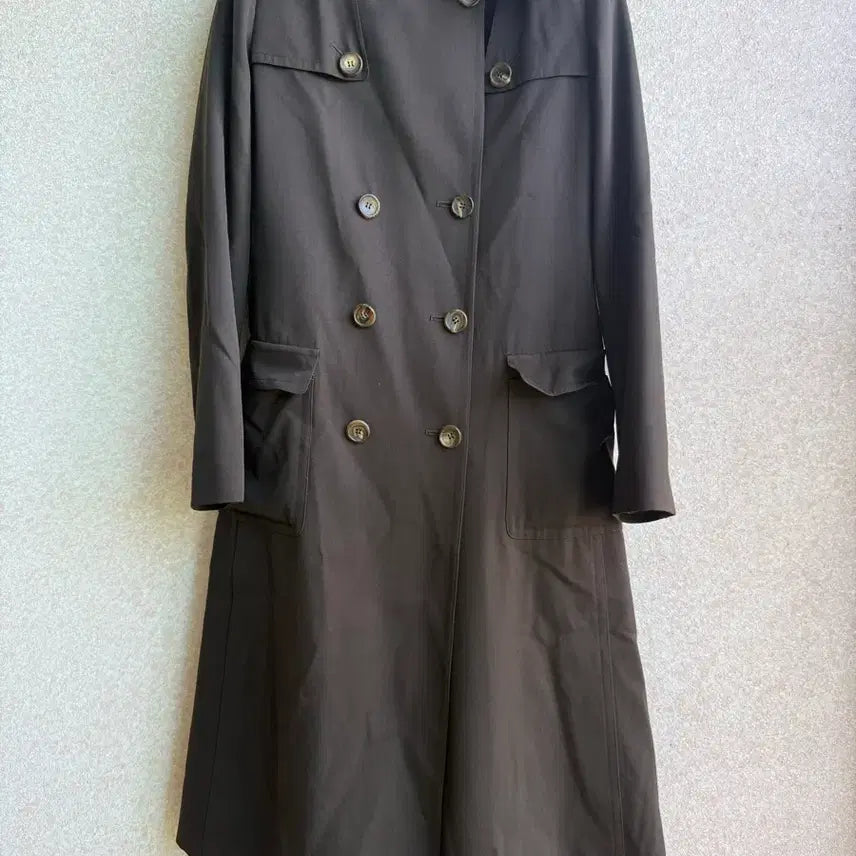 [BUNJANG] MINE Classic Long Trench Coat / [MINE] 마인 롱 트렌치코트