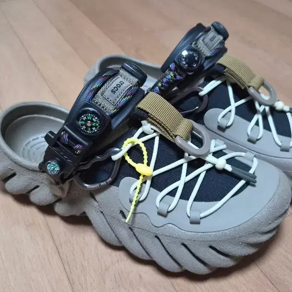 [BUNJANG] Crocs Echo City Adventure Clog Khaki / 크록스 에코 시티 어드벤쳐 클로그 카키