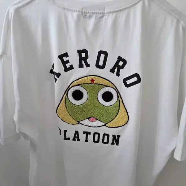 [BUNJANG] Keroro Sergeant T-Shirt - Size L / 케로로 중사 반팔티 L사이즈