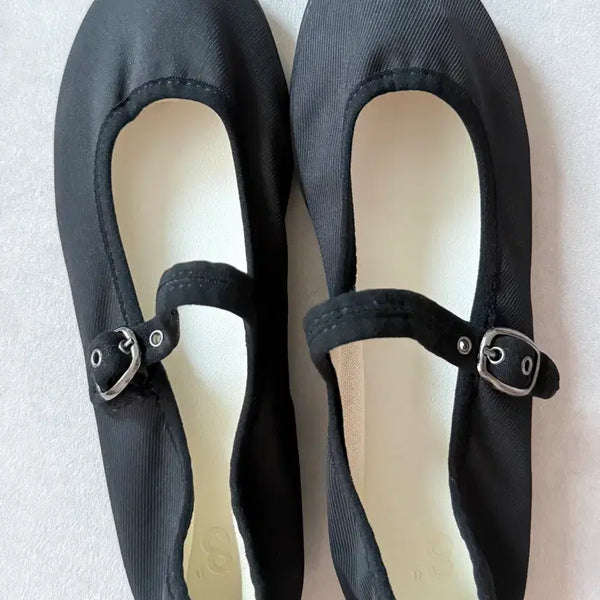 [BUNJANG] 8seconds Mary Jane Flat Shoes Black / [새제품] 에잇세컨즈 메리제인 플랫 블랙 235 미착용 새상품