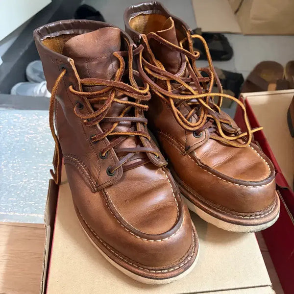 [BUNJANG] Red Wing 6-Inch Moc Toe 1907 Boots / 레드윙 6인치 목토 1907
