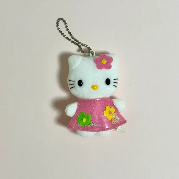 [BUNJANG] Vintage Tiny Beads Kao Hana Kitty Doll / 고전 초소형 비즈 카오하나 키티 인형