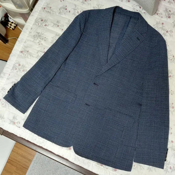 [BUNJANG] Sergio Summer Jacket Blue (Size 105) / 세르지오 여름자켓 (105)