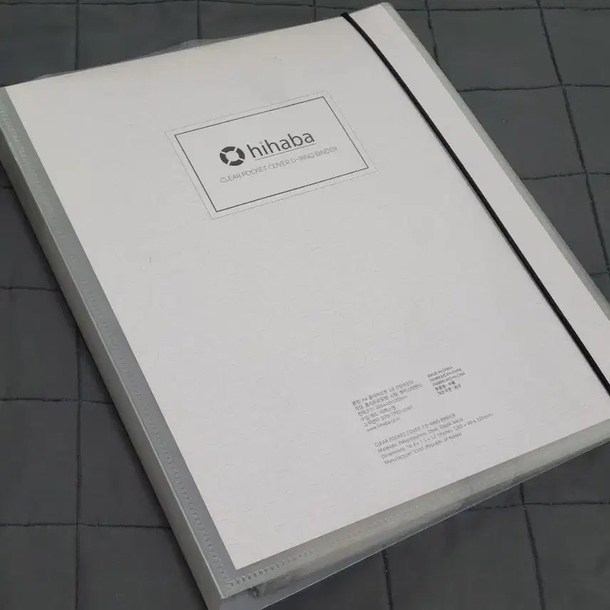 [BUNJANG] A4 3-Ring Binder Photocard Holder / 3공 포카 A4 바인더 북