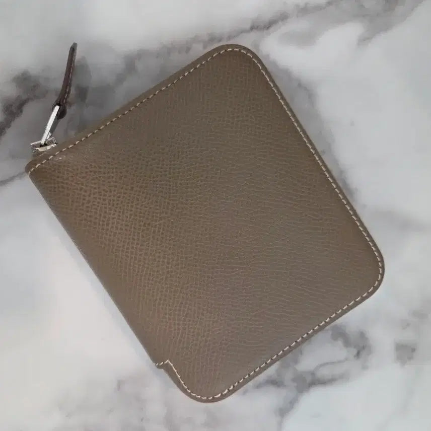 [BUNJANG] Hermès Etoupe Compact Wallet / 에르메스 에토프 콤팩트 반지갑