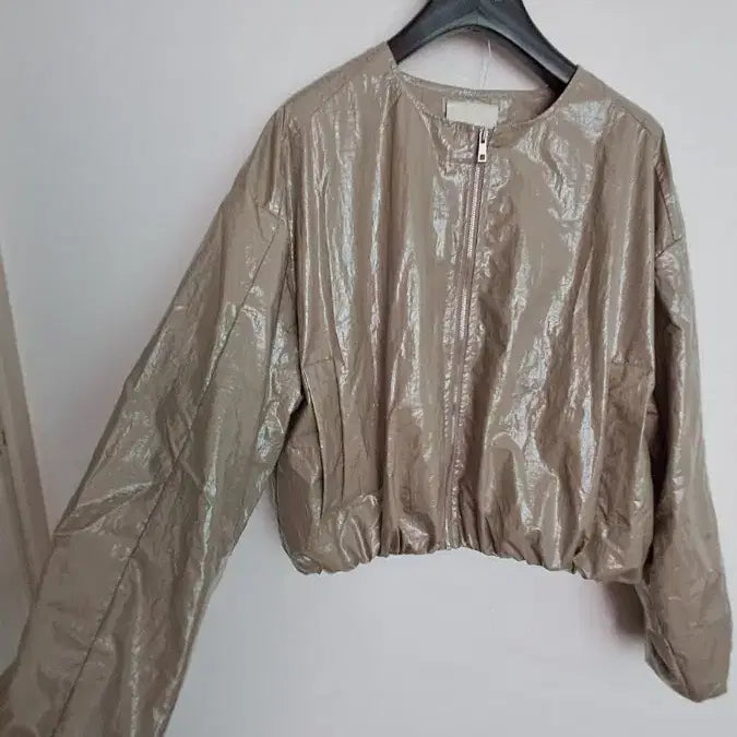 [BUNJANG] BYYOUNG Cropped Jacket Beige Size 95 / BYYOUNG 크롭 자켓 베이지 95사이즈