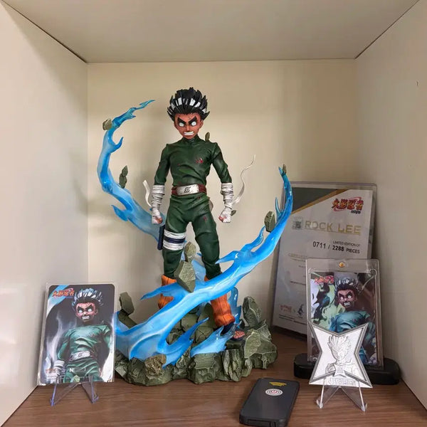 [BUNJANG] Pickstar Rock Lee Naruto Resin Statue / 택포46)pickstar픽스타 록리 나루토 피규어 레진 판매합니다
