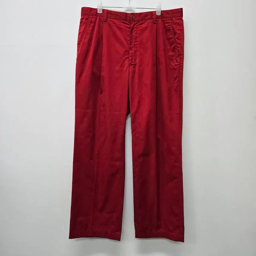 [BUNJANG] Lacoste Cotton Pants Size 34 / 라코스테 34사이즈 면바지/4310/더본