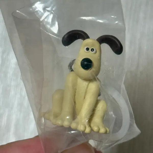 [BUNJANG] Wallace & Gromit Gromit Figure Keychain / 월레스와 그로밋 그로밋 피규어 메지루시