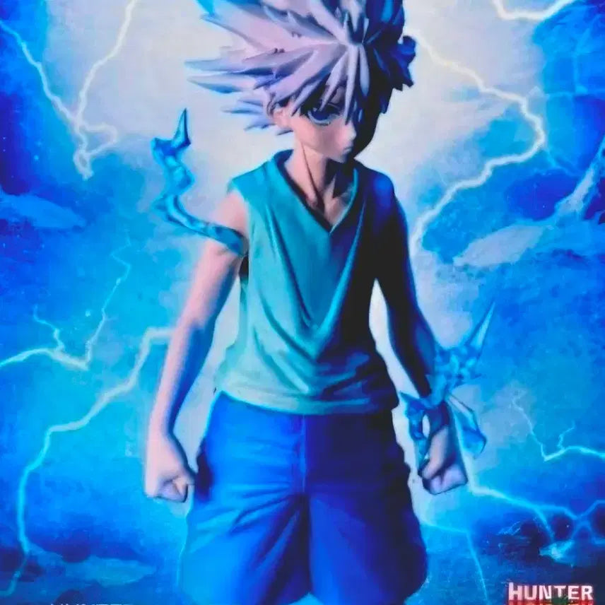 [BUNJANG] Banpresto Hunter x Hunter Killua Godspeed Version Figure / [미개봉]헌터x헌터 키르아 HUNTING ARCHIVES 신속 Godspeed 피규어 반프레스토