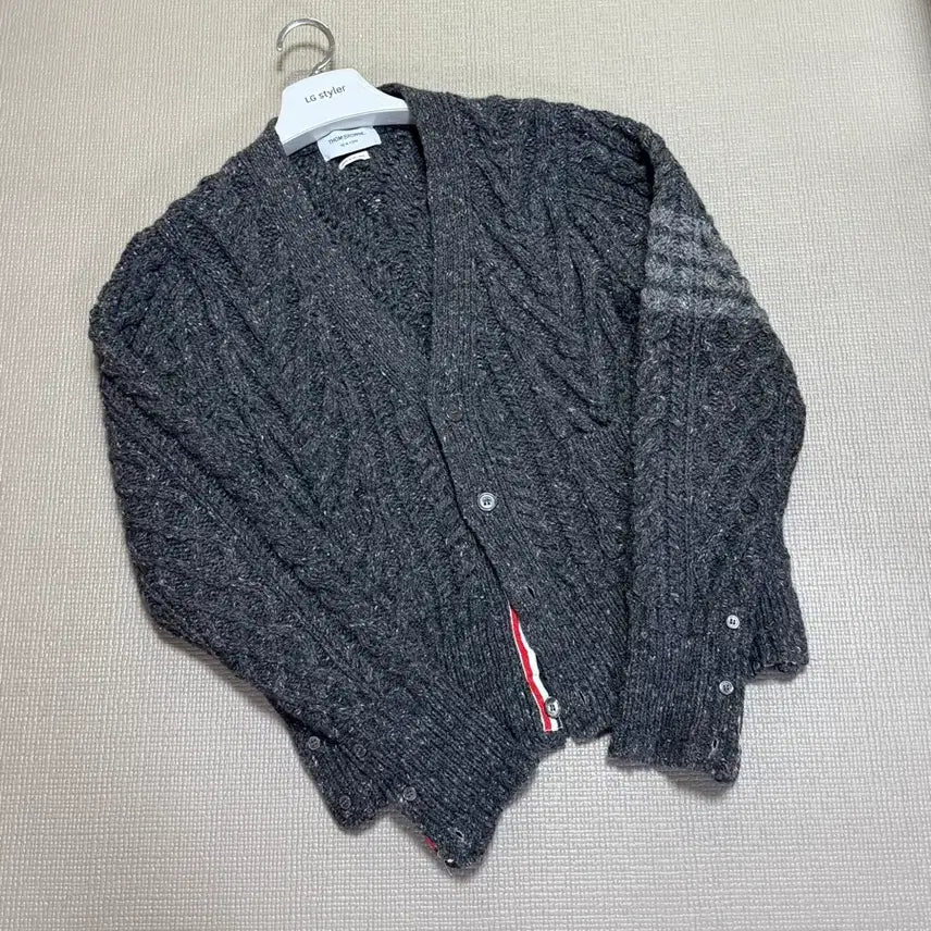 [BUNJANG] Thom Browne Cable Cardigan / 톰브라운 케이블 가디건