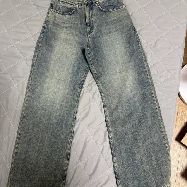 [BUNJANG] Bellier True Wide Smoke Indigo Jeans 30/32 / 벨리에 트루와이드 스모크 인디고 30/32