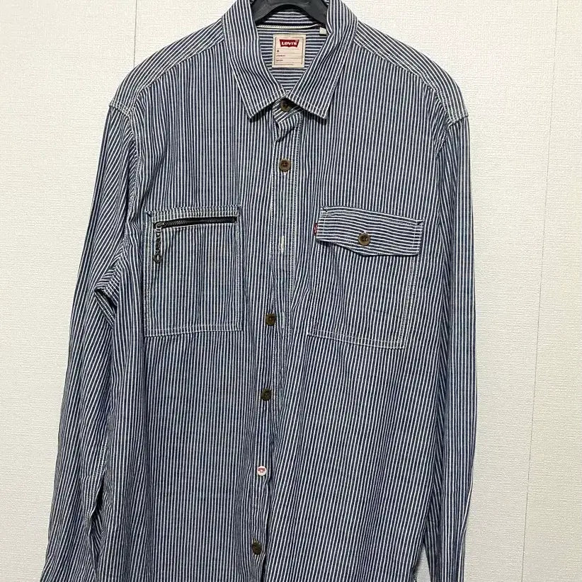[BUNJANG] Levi's Hickory Workshirt (M) / 리바이스 히코리 워크셔츠 M