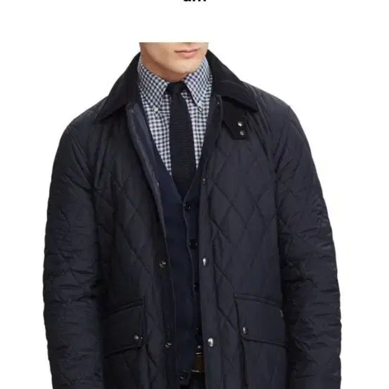 [BUNJANG] Polo Ralph Lauren Quilted Car Coat Jacket / 폴로 랄프로렌 퀼팅 카코트 자켓