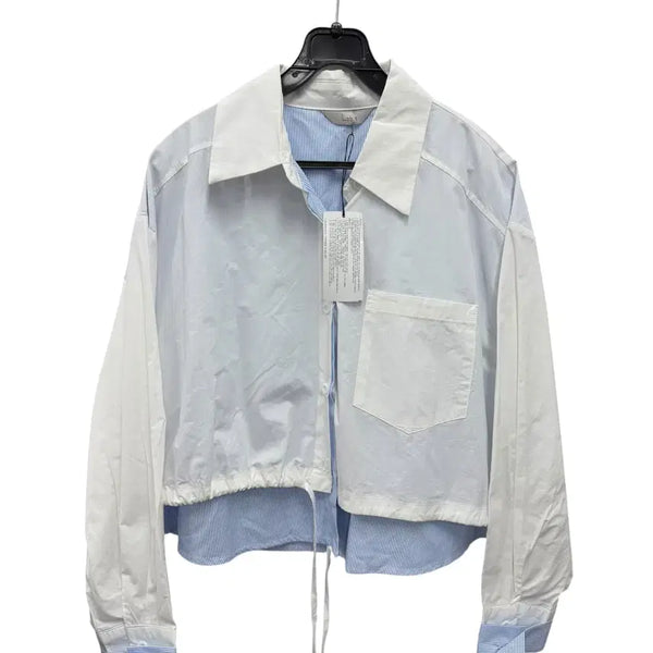 [BUNJANG] Robina Layered Blouse / 여성F/ 텍가5만5천 로브나인 겹쳐입은듯 블라우스 1