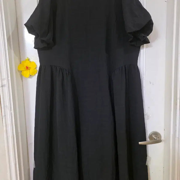 [BUNJANG] Plus Size Long Summer Dress / 여름 고급스러운 디자인이쁜 핏이이쁜  빅사이즈 롱원피스.  거의새거.  88까지