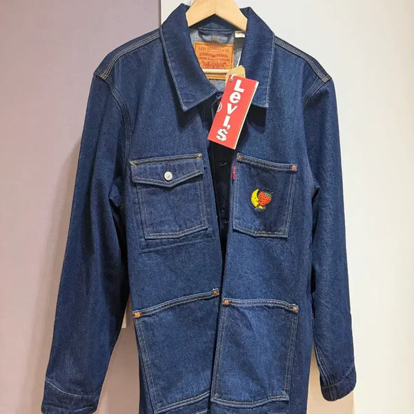[BUNJANG] Levi's x Sky High Farm Denim Chore Coat L / 리바이스 x 스카이하이팜  데님 초어 코트 L 새제품