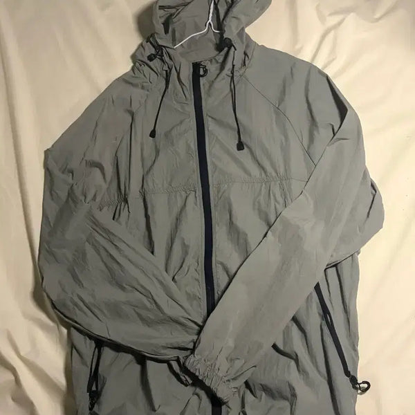 [BUNJANG] Khaki Windbreaker Jacket / 카키색 바람막이
