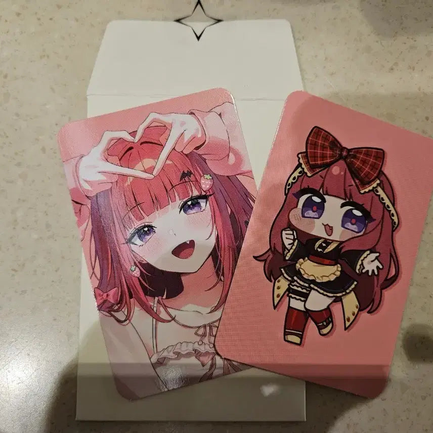 [BUNJANG] Esther Bunny x Karin SD LD Photocard Set / 에스더 빅파이 콜라보 카린 SD LD 포토카드 세트 팝니다