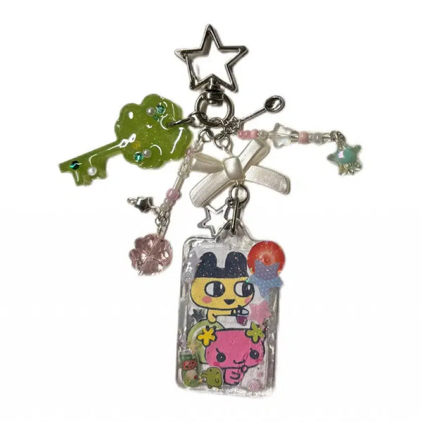 [BUNJANG] Damigochi Character Keychain / 다미고치 열쇠 키링