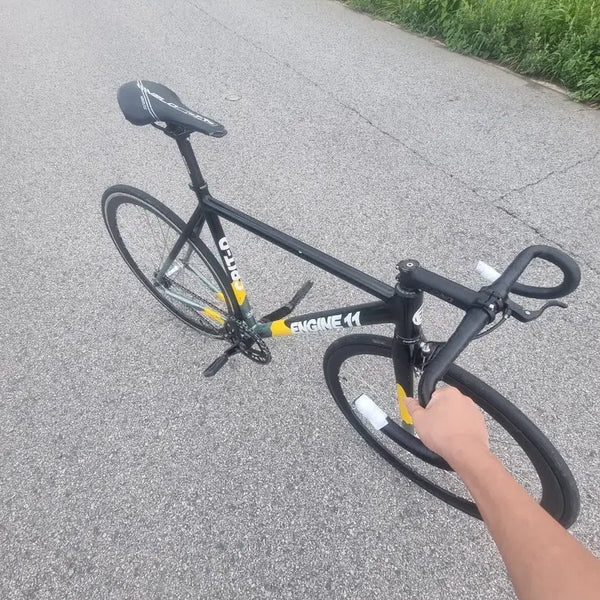 [BUNJANG] Engine11 Honey Bee Pixie Fixed Gear Bicycle (M Size, Black) / 엔진11 꿀벌