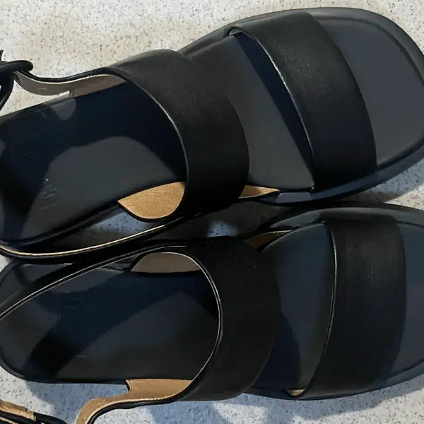 [BUNJANG] Camper Black Sandals (230) / 캠퍼 블랙 샌들 35, 230