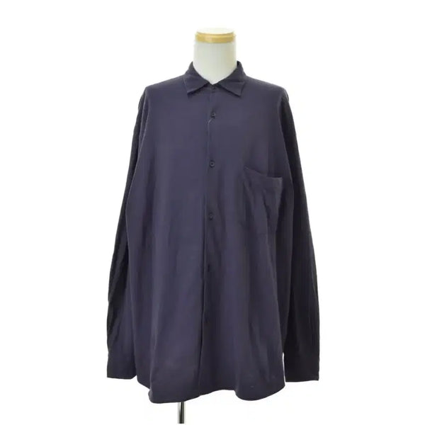 [BUNJANG] Comoli 25SS Washed Jersey Shirt Navy Size 3 / (3)25SS 코모리 저지 셔츠