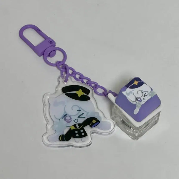 [BUNJANG] Milky Way Keycap Keyring / 밀키웨이 키캡 키링 쿠키런킹덤 쿠킹덤 crk