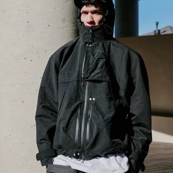 [BUNJANG] Roaring Rad Utility Windbreaker Black M / (무배) 로어링라드 유틸리티 윈드브레이커 블랙 M사이즈 4.5만팜.