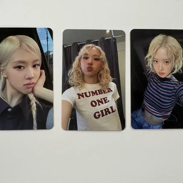 [BUNJANG] BLACKPINK Rosé Album Photocard Bundle Set / 블랙핑크 로제 rosie 앨범 포카 일괄 양도