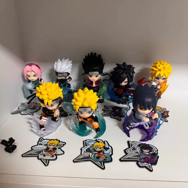 [BUNJANG] Pop Mart Naruto Funism Figure Set (8 Types) / 팝마트 나루토 퍼니즘 funism 피규어 8종세트