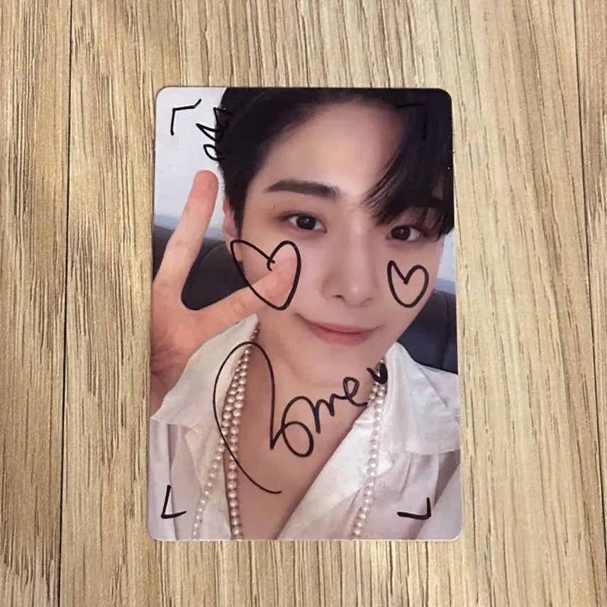 [BUNJANG] ONEPACT Sungmin Jerome Signed Photocard / 원팩트 티오원 티오오 오성민 제롬 싸인 포카
