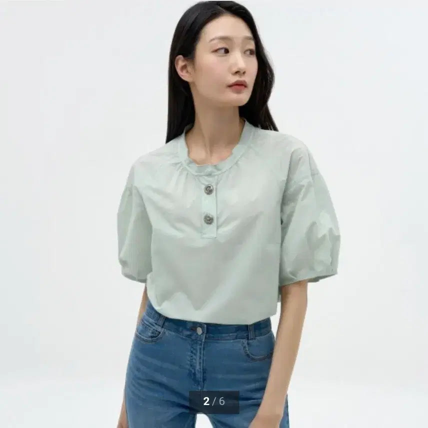 [BUNJANG] J.S. Premium Crisp Blouse / 지센 바스락 블라우스