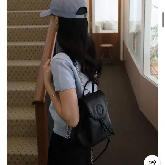 [BUNJANG] Alis Masha Beni Mini Backpack Ivory / 앨리스마샤 베니 미니 백팩 아이보리