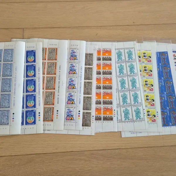 [BUNJANG] 1976-2025 Stamp Full Sheets Collection / 1976-2025 연하 우표 전지 풀셋