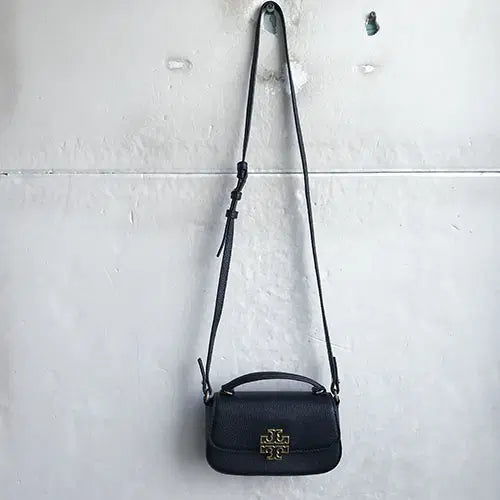 [BUNJANG] Tory Burch Black Leather Mini Crossbody Bag / 토리버치 정품/천연가죽/새거수준